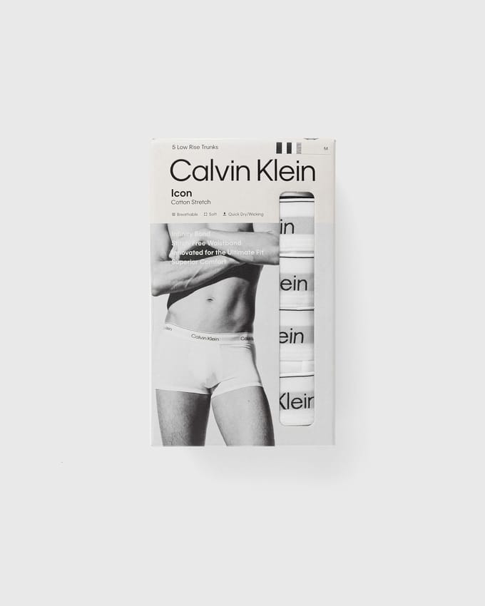 LOW RISE TRUNK ICON COTTON STRETCH 5-PACK