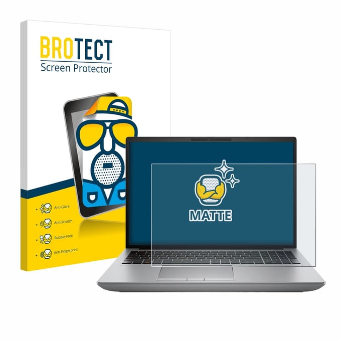 BROTECT - Screenprotector voor HP ZBook Fury 16 G10 - Folie Beschermfolie matte