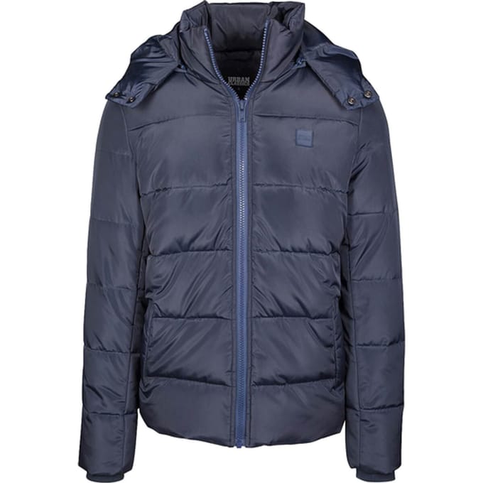 Urban Classic Hodded Jas Vrouwen Blauw