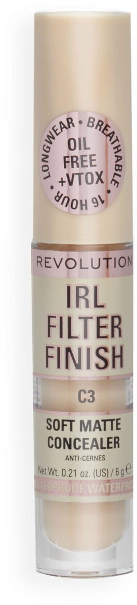Makeup Revolution IRL Filter Finish Concealer - C3