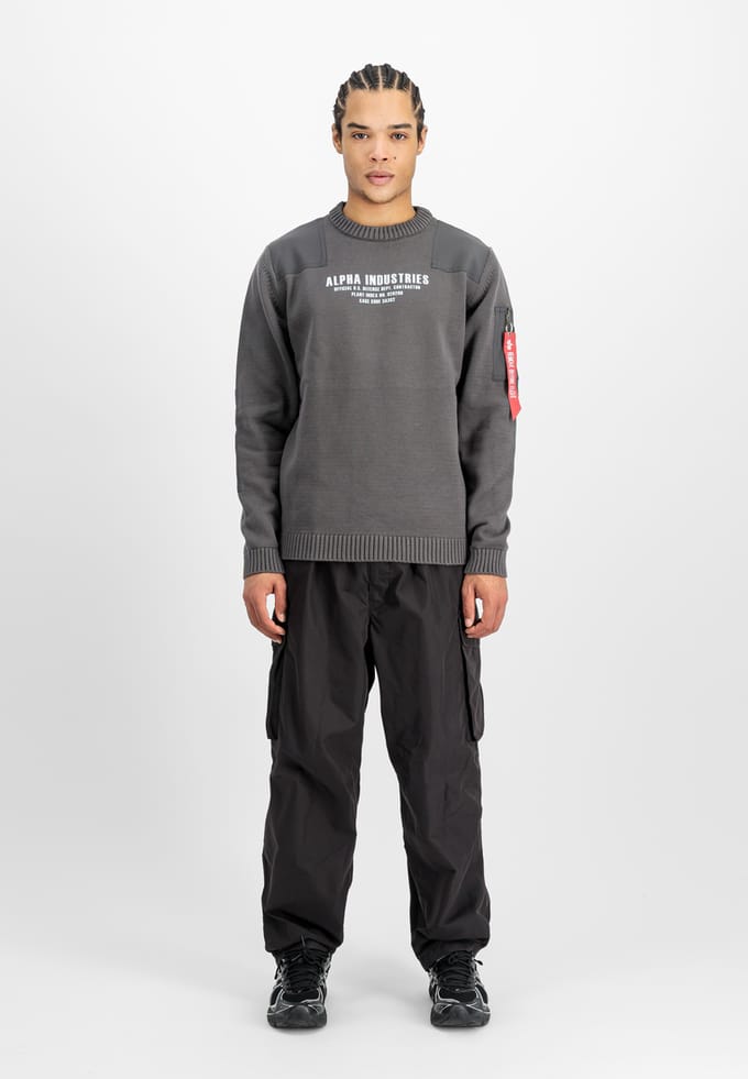 Gebreide trui Alpha Industries Military