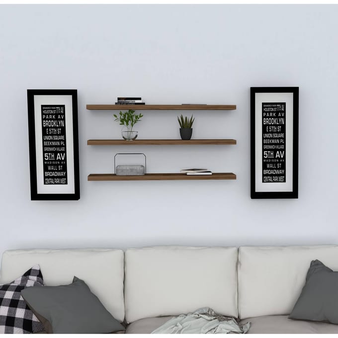 Set van 3 wandplanken Binck | Hannah Home