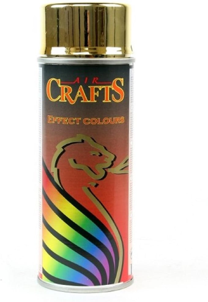 Motip aircrafts effect colours goud chroom effect - 400 ml.