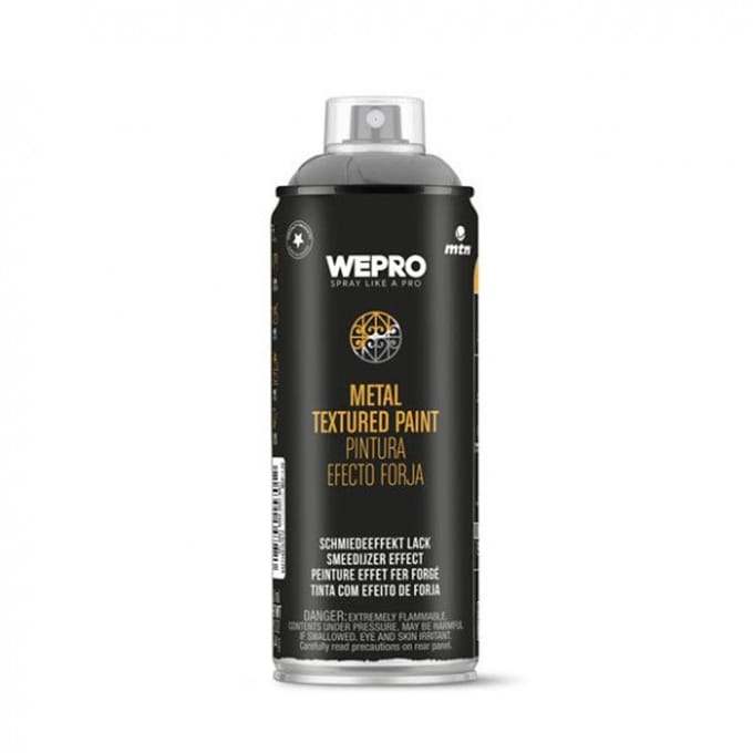 Spuitbus MTN WEPRO FORGED EFFECT PAINT GREY 400ML