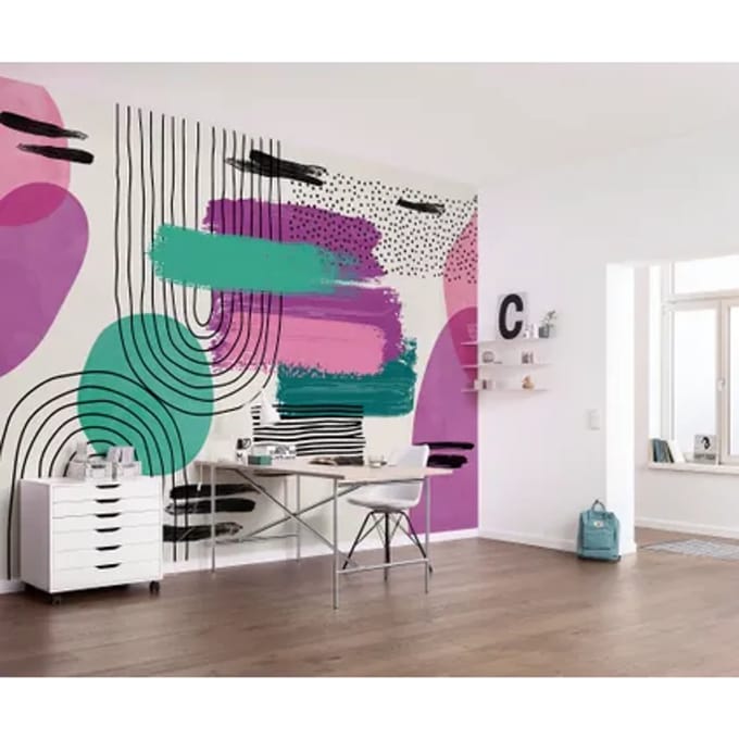Fotobehang - La Boum 350x250cm - Vliesbehang