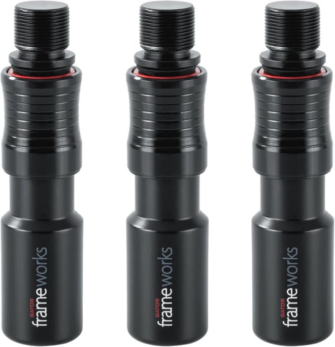 3x Microfoon met Snelle Bevestiging voor Studio en Podium