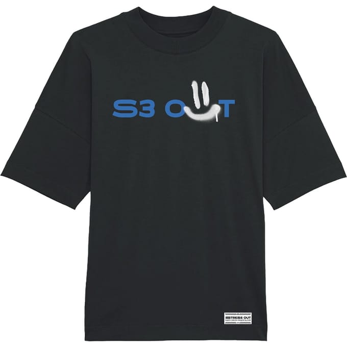 SUPERB Vrouwen Oversized Stress Out T-shirt