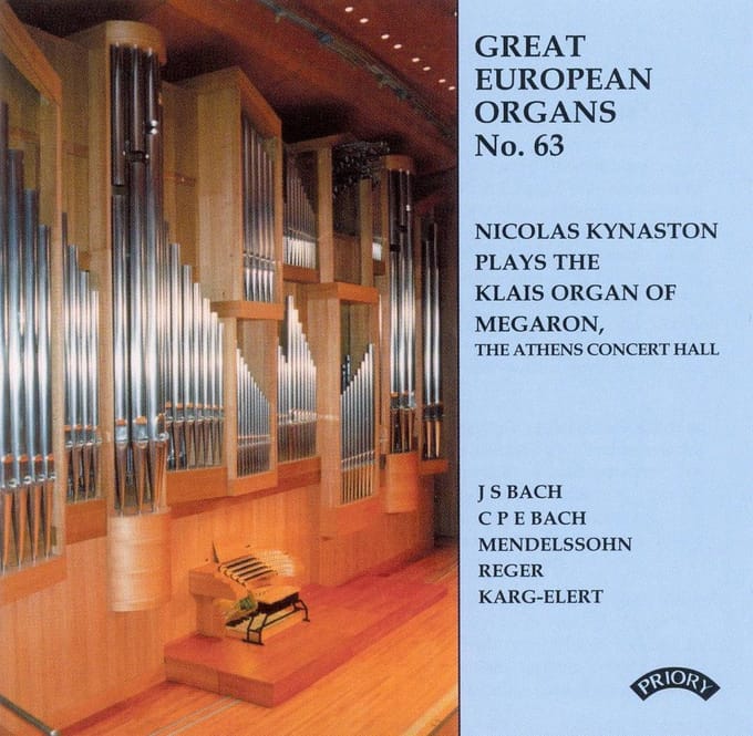 Great European Organs No.63: The Athens Concert Hall