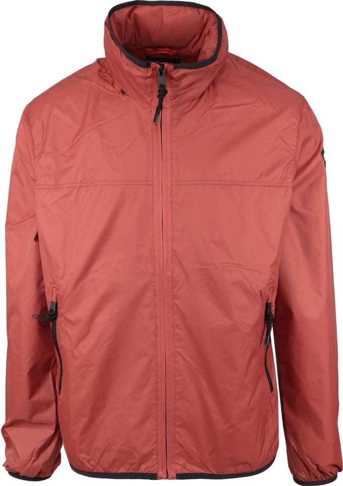 Napapijri Jas A-Vallee Rood - Maat L - Heren - Regenjas