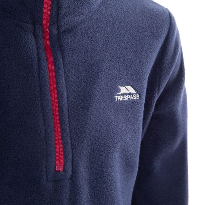 Trespass Kinderen/meisjes Sybil Micro Fleece (Denim Blauw)
