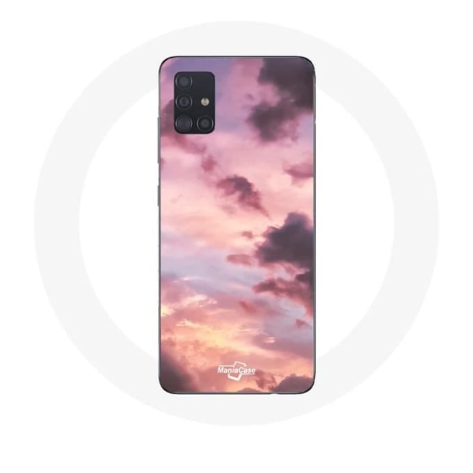 Samsung Galaxy A51 hoesje Zonsondergang achtergrond