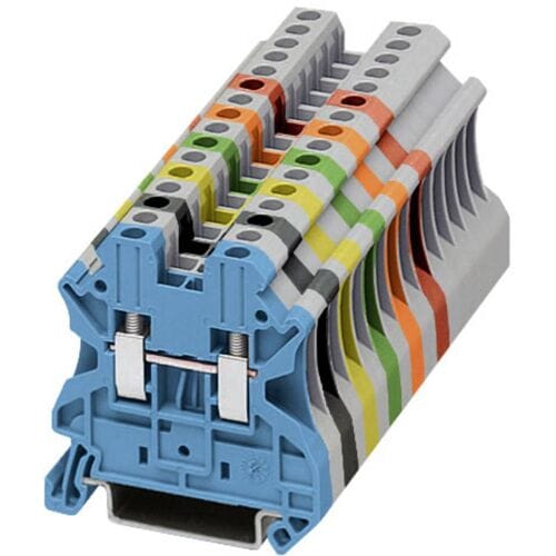 Siemens 8WH10000AF02 Serieklem 5.2 mm Schroeven Rood 50 stuk(s) Piece