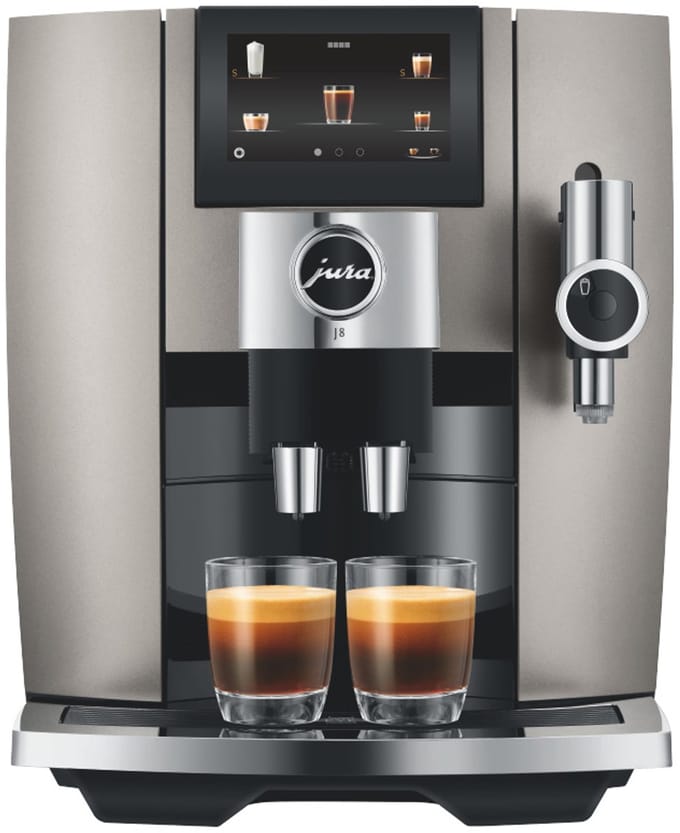 JURA - J8 Midnight Silver (EA) - Volautomatische espressomachine