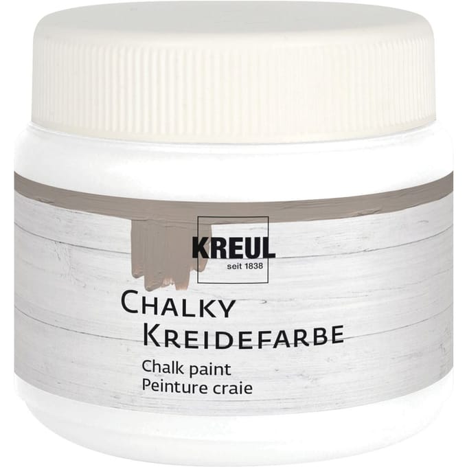 KREUL Krijt Krijtverf, 150 ml - Snow White