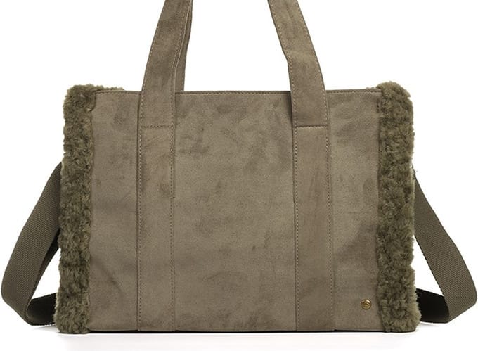 Dark green shopper St. Anton OLT12484