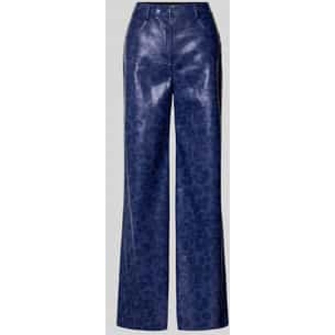 Broek in lederlook