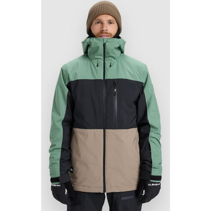 Quiksilver Sycamore Block 20K Jas groen