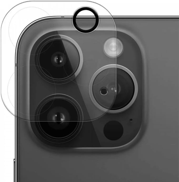 Rosso Camera Protector Geschikt voor Apple iPhone 16 Pro / 16 Pro Max | Camera Lens Bescherming | Case Friendly | Ultra Dun Glas | Transparant