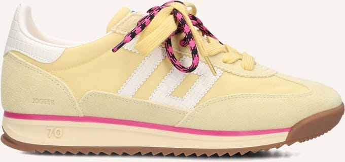 BACK70 Jogger Sneakers - Textiel - Dames - Beige - Maat 38