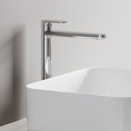 Kronenbach Plana 2.0 Single Lever Basin Mixer with Shaft Extension 3032273KB