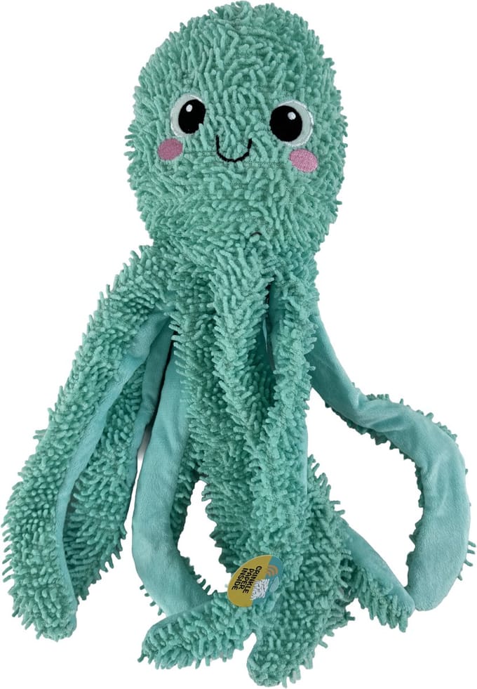 Fofos tough octopus blauw 43x16x10 cm
