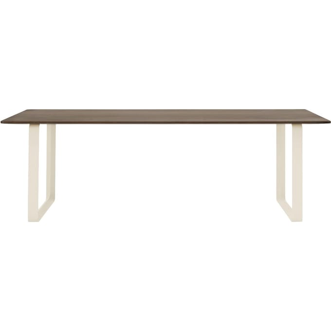 Muuto 70/70 Tafel - gerookte eik - sand - L