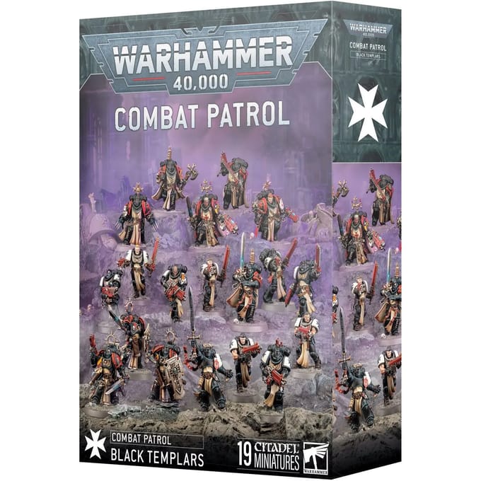 Beeldje Games Workshop Warhammer 40k - Patrouille Black Templars (2025)