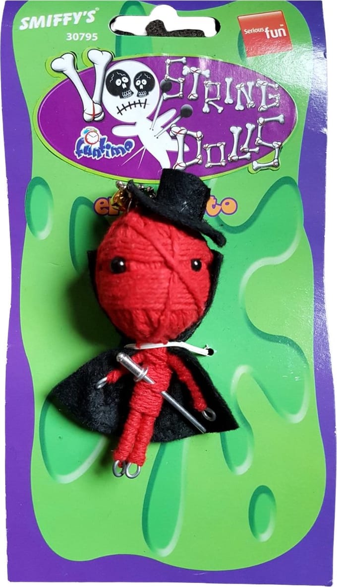 Smiffy's string - Voodoo Doll - Voodoo poppetje - Gelukspop - El Bandito - Voodoo - Smiffys