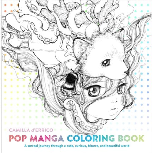 Pop Manga Coloring Book - C D'errico