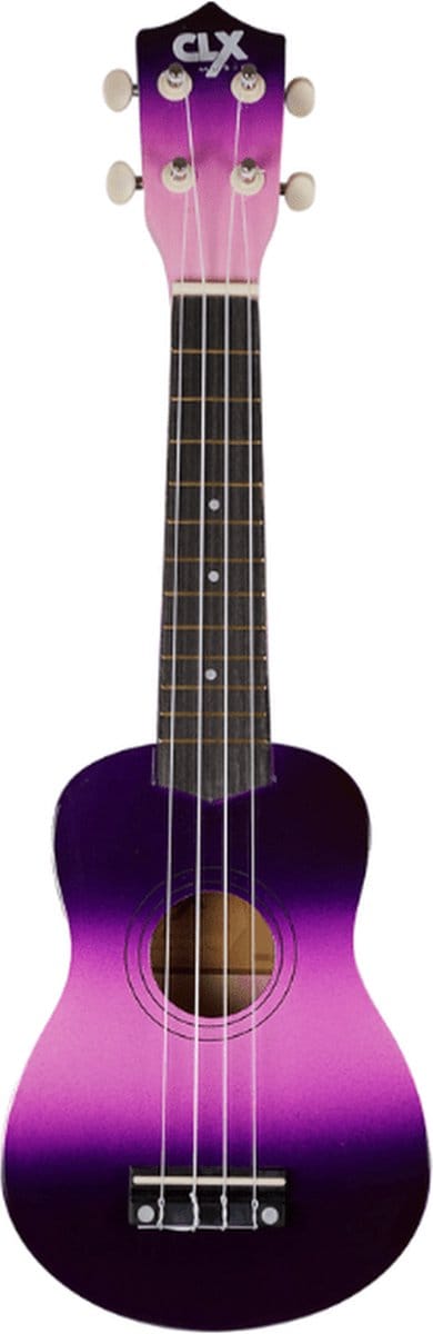 CLX 21 Sopraan Ukulele DC2 Pink/Purple