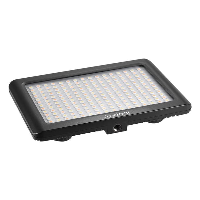 192 stuks LED-videolamp Fotografielamp Ultraheldere DSLR-camera DV-camcorder