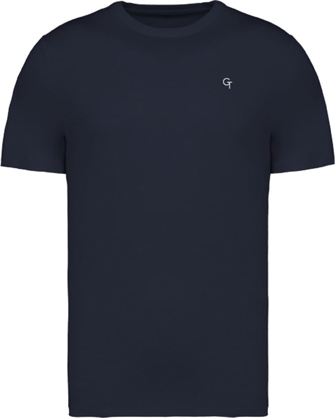 G-TOWN Essential Small Logo – T-shirt – Heren – Maat S – Blauw
