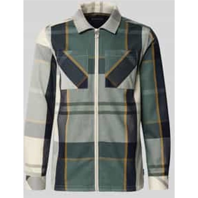 regular fit overhemdjack van puur katoen model 'ETTRICK'