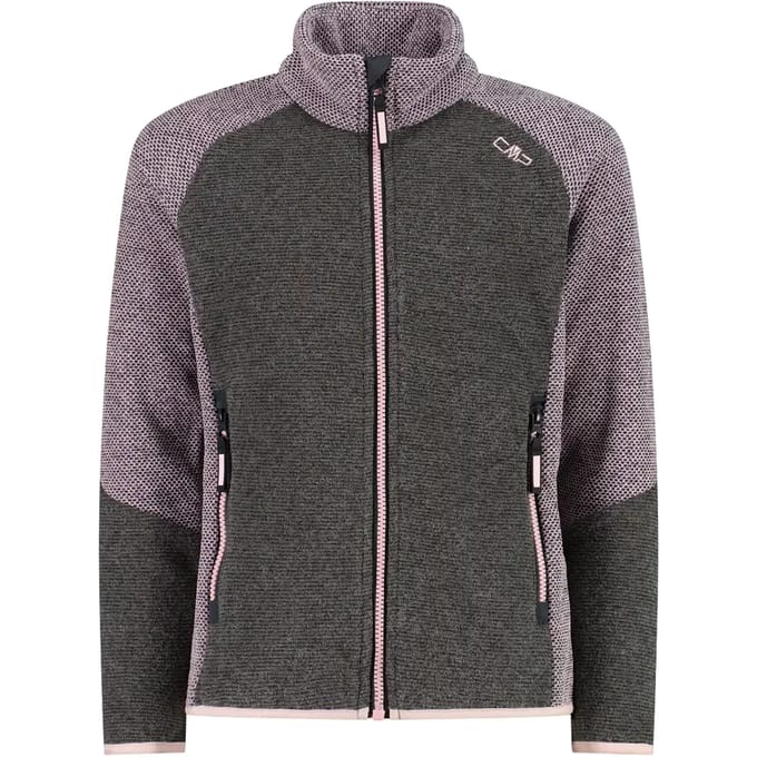 Gelaagde technische tricot fleece honingraat gemêleerd meisje CMP