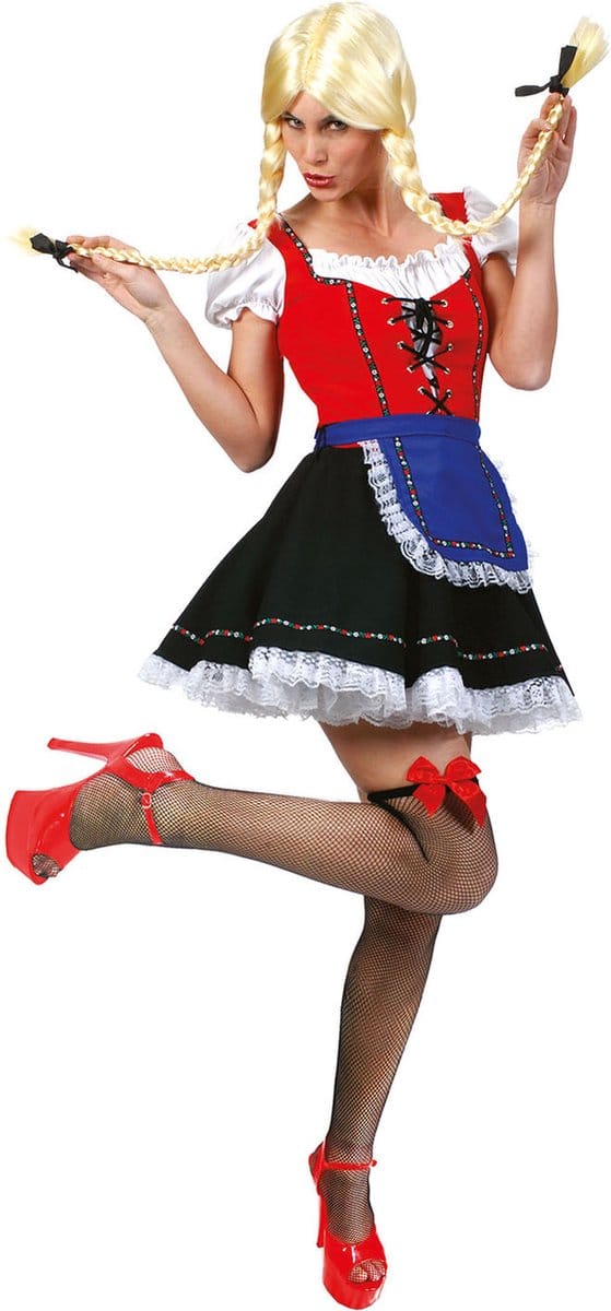 Oktoberfest Dirndl Brauhaus Babe - Maat 36-38