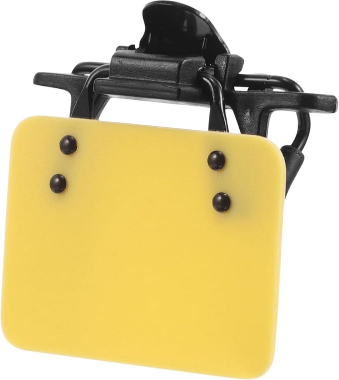 Oogklepje Bril - Afdekking Oog - Visuele Training - Verstelbare Clip - 4.5 cm - Multicolor