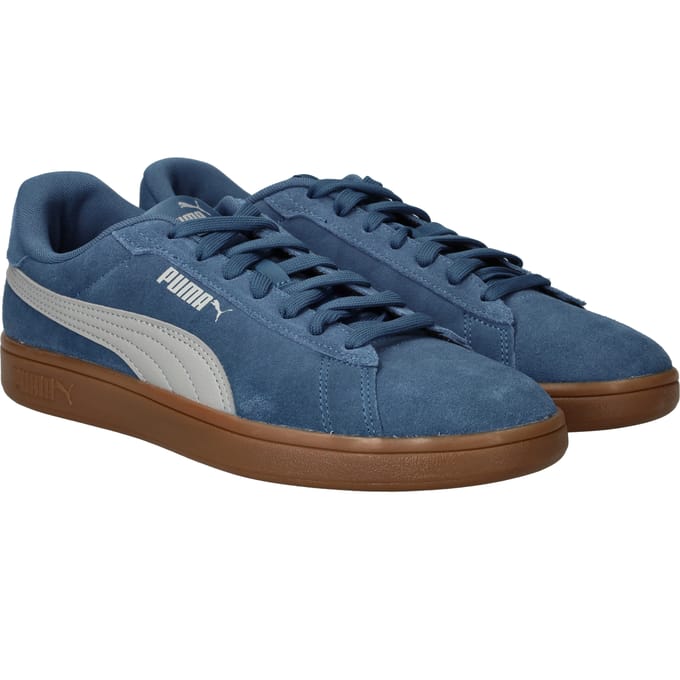 PUMA PUMA Smash 3.0 Unisex Sneakers - Dark Indigo-Gray Echo-Gum