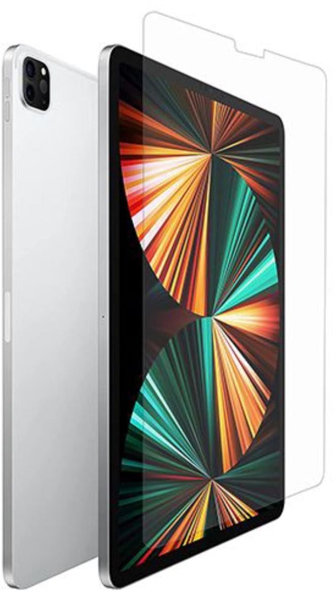 MYWAY, Screenprotector geschikt voor iPad Pro 12.9 (2018-2022) - Polybag, Transparant