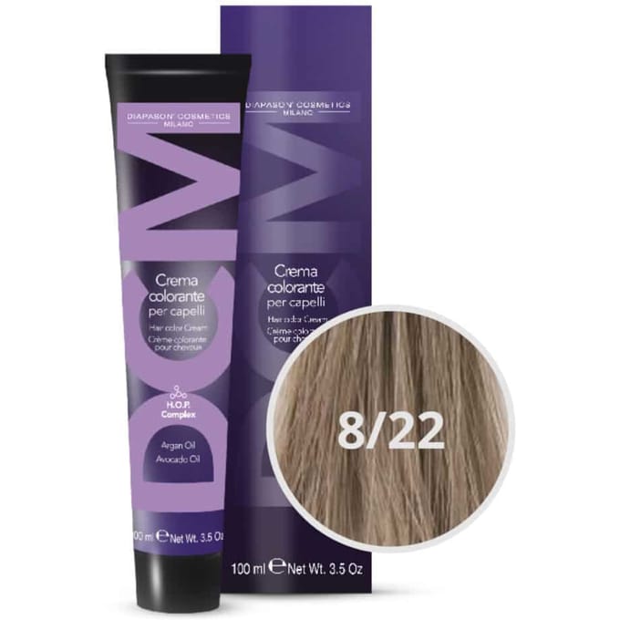 DCM Hair Color Cream 8/22 100ml