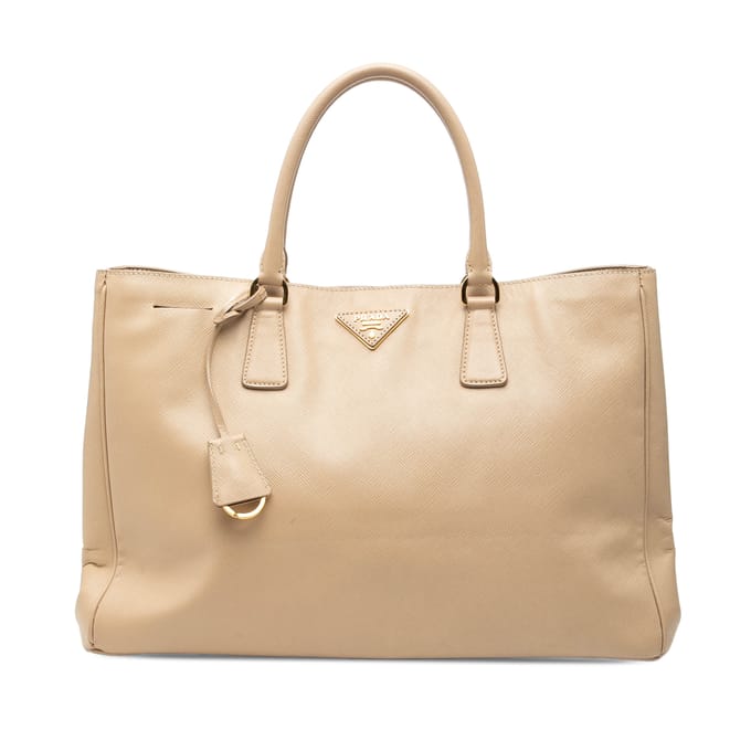 Tweedehands Grote Saffiano Lux Galleria Tote