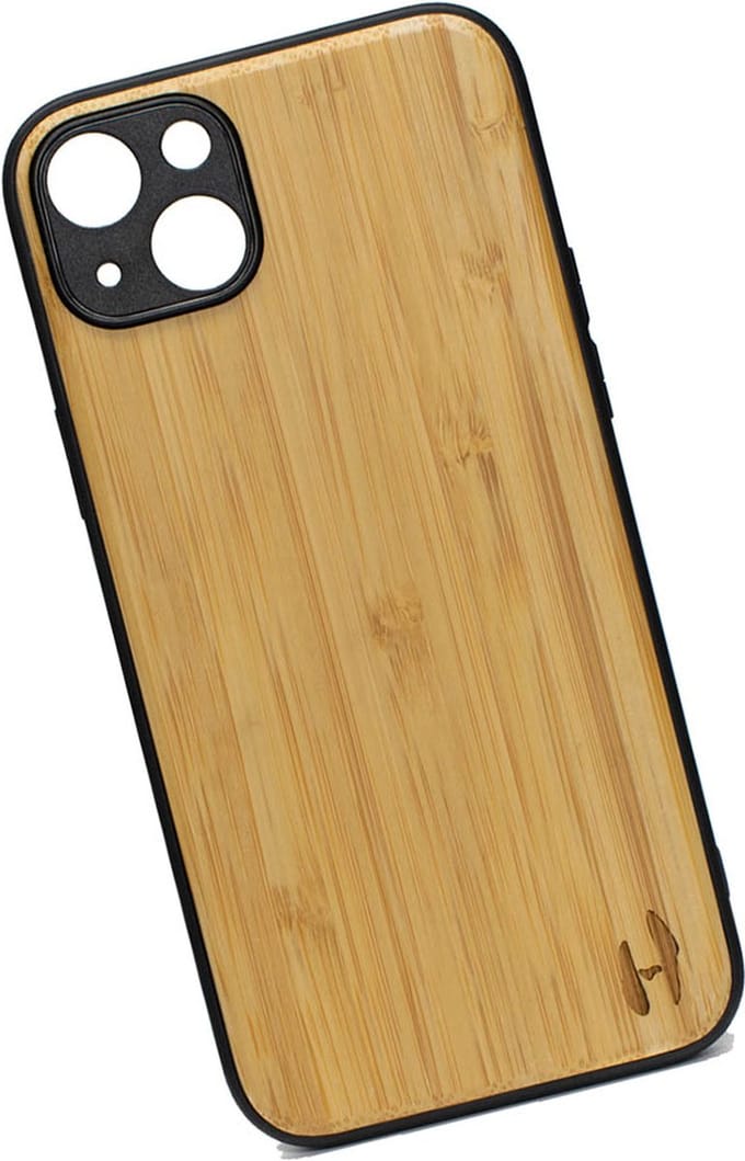 Houten hoesje iPhone 15 plus - Bamboe