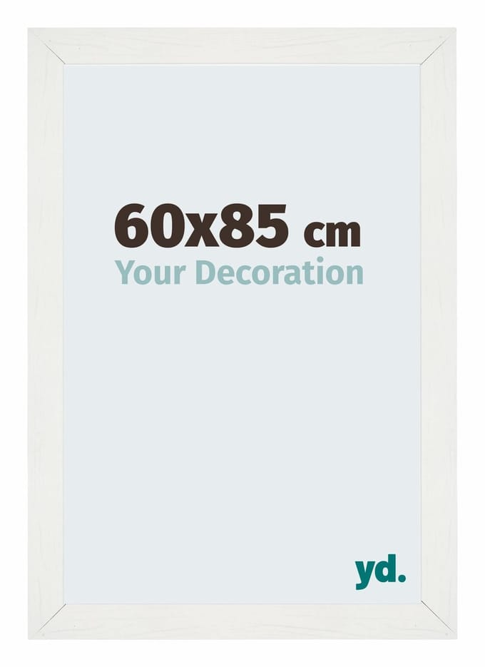 Your Decoration - Fotolijst 60x85 cm - MDF - Wit Geveegd - Mura
