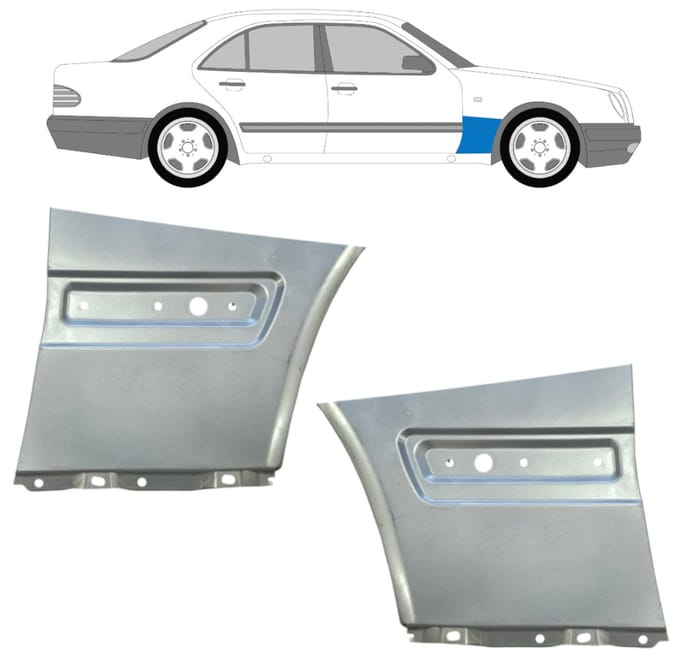 Reparatiepaneel voorspatbord voor Mercedes E-Class W210 1995-2003