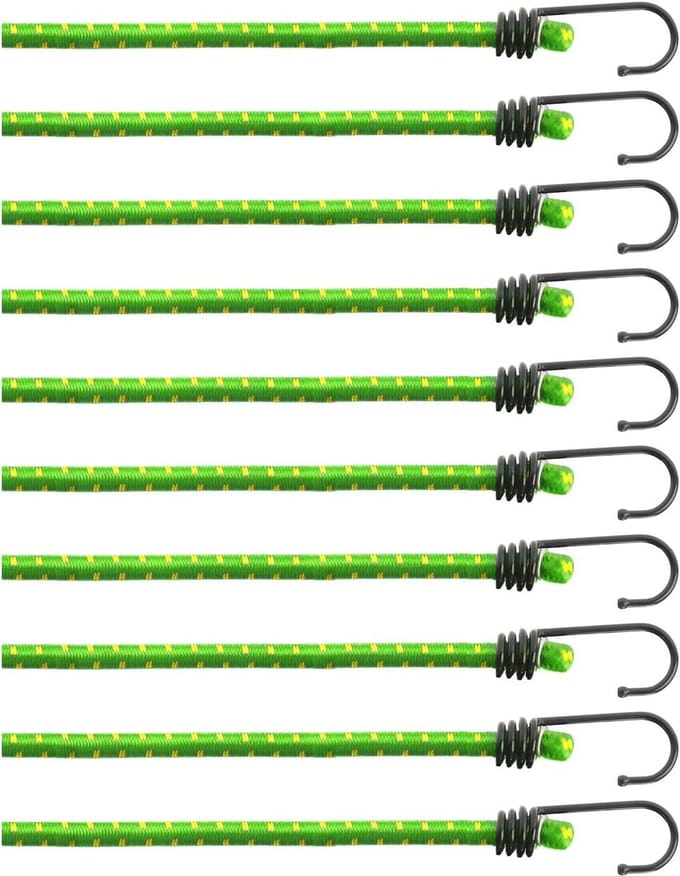 10-delige set rubberen spanners en elastische spanbanden voor ladingzekering
