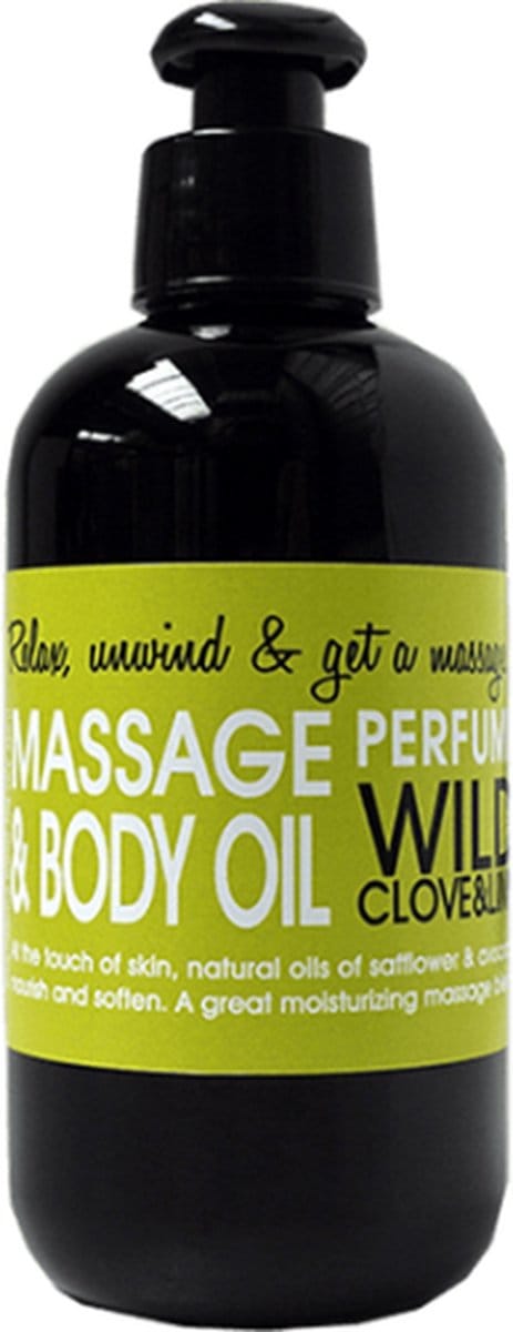 Just No Nonsense - Massage en Body olie - Wild Clove & Lime- 200ml