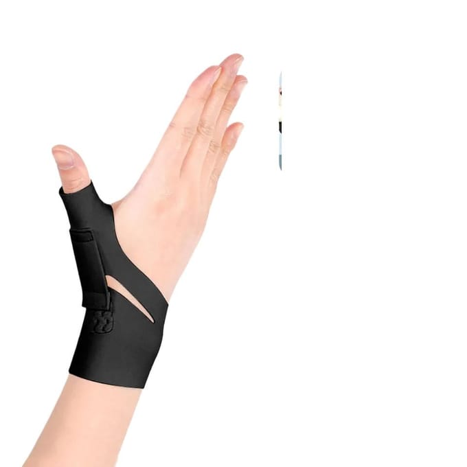 Elastische Duimondersteuningsbeugel Duimcompressiemouwbeschermer M