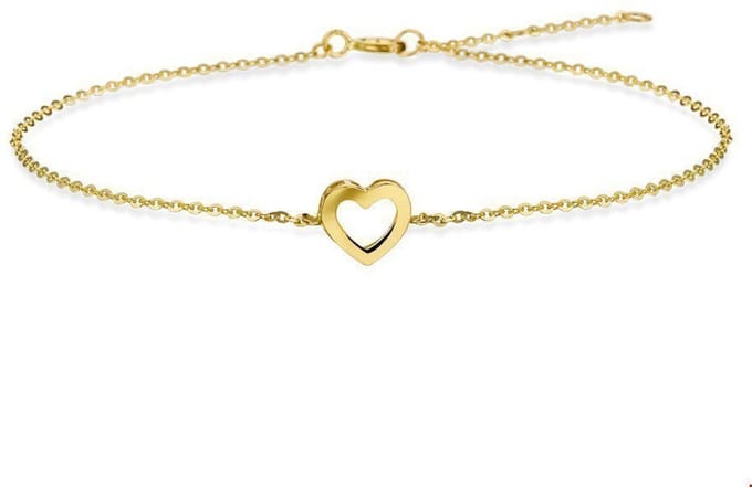 Armband Hart 16,5 - 18,5 Cm