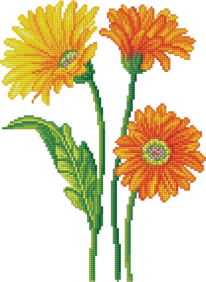Diamond Dotz diamond painting dieren - Standing Tall 8x40 cm.