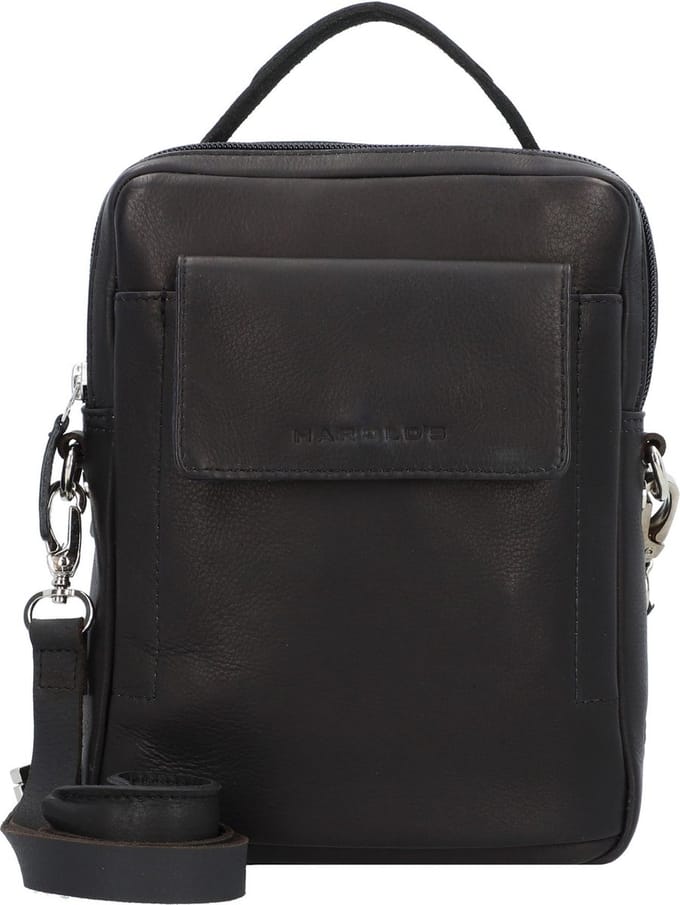 Harold's Country Schoudertas Leer 18.5 cm - Jongens - schwarz