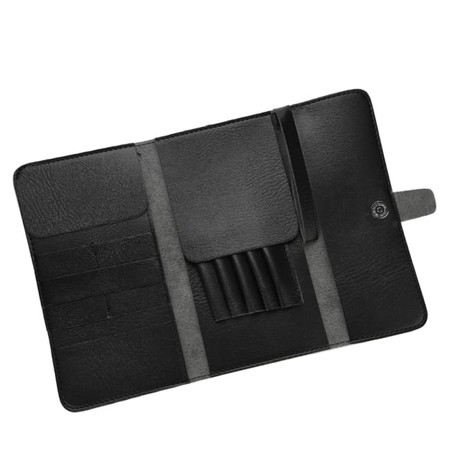 Draagbare Multifunctionele Kappersgereedschap Schaar Kam Opbergkoffer Pakket Tas gray